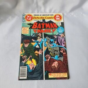 Detective Comics #483‎ May 1979 Batman Family 40th Anniversary Issue DC Comic
